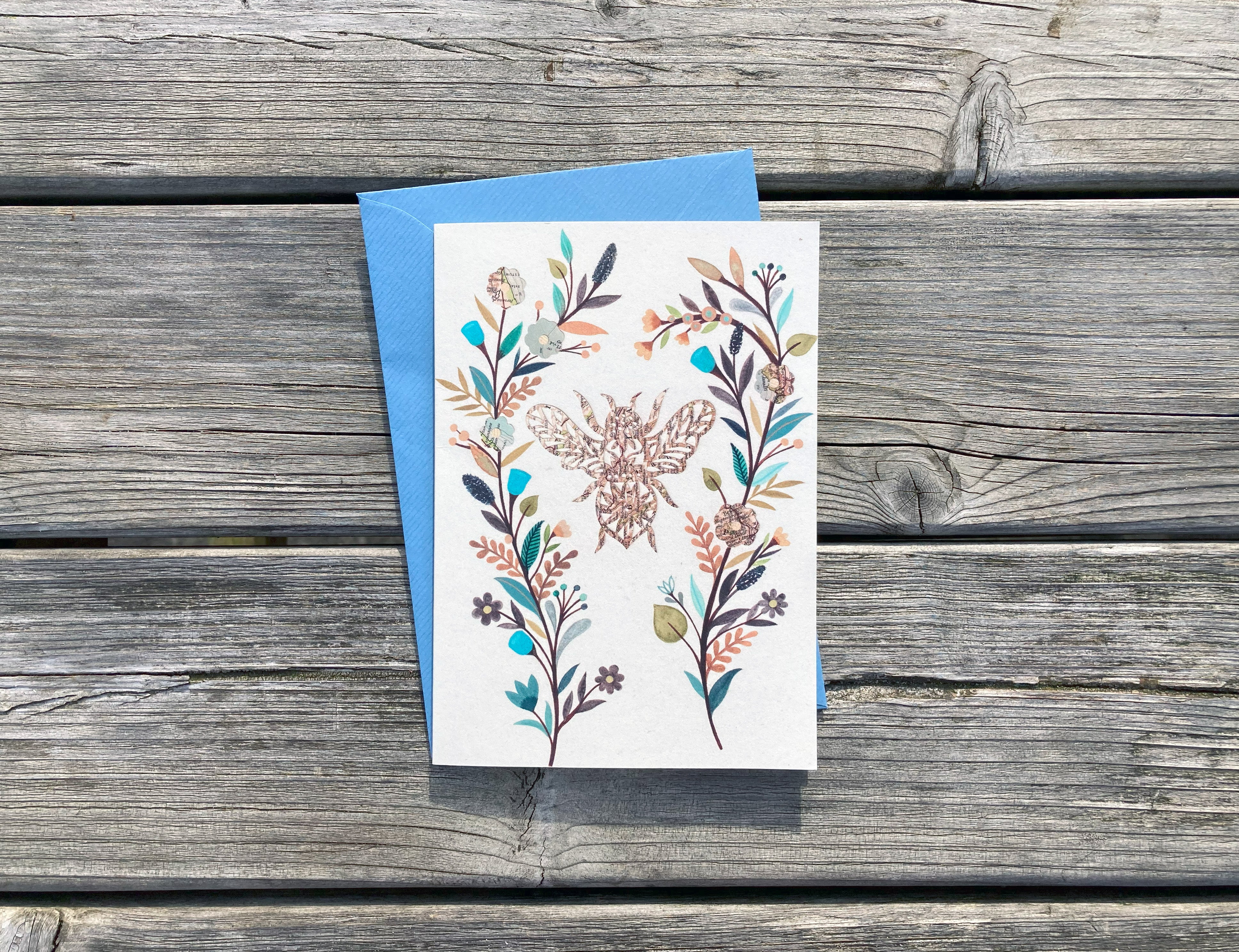 Herfstbloemen kaartenset